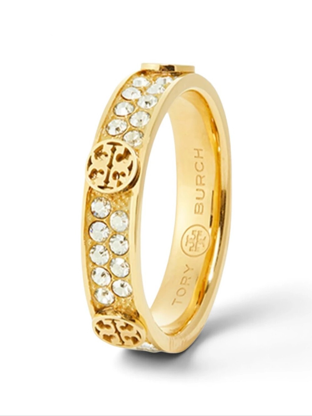 Tory Burch Icon Pavé Ring